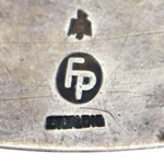 Frank Patania, Sr. (1899-1964) & Thunderbird Shop - Sterling Silver Belt and Choker Necklace Set c. 1950s