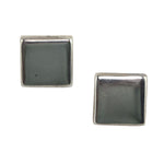 Frank Patania Sr. (1899-1964) - Silver Post Earrings c. 1948-1952, 0.75" x 0.75" (J15875-001)