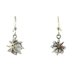 Sam Patania - "Dream Earrings" Green Amethyst and Sterling Silver French Hook Earrings, 1.25" x 0.5"