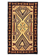 Navajo Teec Nos Pos Rug c. 1900-10s, 99" x 59.5"