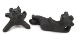Group of 8: Dorothy (b. 1940) and Paul (b. 1940) Gutierrez - Santa Clara Contemporary Mudhead Kachina Pottery Figurine Set