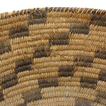 Pima Basket with Checkered Design c. 1920s, 4.5" x 11.25"