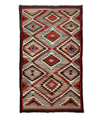 Navajo Red Mesa Rug c. 1920s, 67" x 40"
