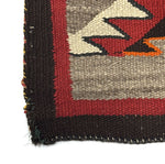 Navajo Red Mesa Rug c. 1920s, 67" x 40"