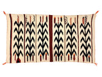 Navajo Rug with Cornstalk Pictorial c. 1940s, 41" x 75"