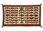 Navajo Red Mesa Rug c. 1910-20s, 35" x 62"