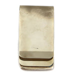 Anderson Koinva (b. 1956) - Hopi - Sterling Silver Overlay Money Clip with Cornstalk Design, 2" x 1"