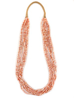 Navajo - 7-Strand Clamshell Heishi Necklace c. 1970s, 29" length
