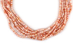 Navajo - 7-Strand Clamshell Heishi Necklace c. 1970s, 29" length
