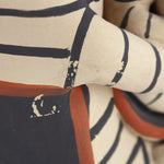 Henrietta Toya Gachupin - Jemez Polychrome Storyteller Pottery Figure c. 1970-80s, 8.5" x 6.5" x 6"