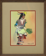 Helen Hardin (1943-1984) - Untitled Native American Dancer