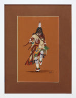 Neil David, Sr. (b. 1944) - Untitled Native American Dancer