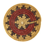 Navajo Polychrome Wedding Basket c. 1930s, 10.5" diameter