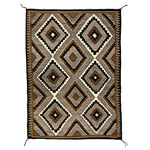 Navajo Crystal Rug c. 1940s, 71" x 51"