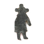 Leo Poblano (1905-1959) - Zuni - Multi-Stone Inlay Mudhead Kachina c. 1920-30s, 1.625" x 0.75"