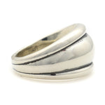 Sam Patania - "Classic Monte Cello Ring" Sterling Silver Ring, size 9.5