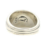 Sam Patania - "Classic Monte Cello Ring" Sterling Silver Ring, size 9.5