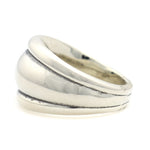 Sam Patania - "Classic Monte Cello Ring" Sterling Silver Ring, size 9.5