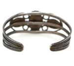 Navajo - Blue Gem Turquoise and Silver Bracelet c. 1940-50s, size 6.25