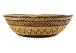 Apache Basket with Checkered Design c. 1890-1900s, 4.25" x 15"