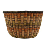 Hopi Polychrome Peach Basket c. 1930s, 5.875" x 9.625"