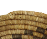 Hopi Coil Plaque with Squash Blossom Design c. 1900, 18" diameter