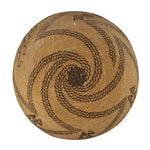 Apache Basket with Geometric Design c. 1890s, 4.25" x 18"