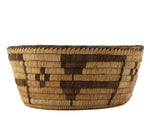 Pima Basket with Pictorial Design c. 1930s, 3.375" x 7.5"