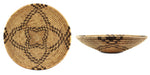 Large Seri Basket with Geometric Design c. 1950s, 4.75" x 20"