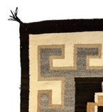 Navajo Dalutso Pictorial Rug c. 1920-30s, 92" x 47"