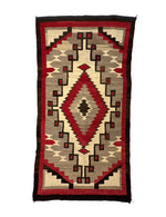 Navajo Ganado Rug c. 1920s, 75.5" x 39"