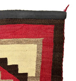 Navajo Ganado Rug c. 1920s, 75.5" x 39"