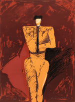 Fritz Scholder (1937-2005) - Portrait of a Matador, Edition 19 of 120