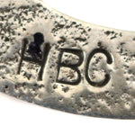 Attributed to the Cody Family - Navajo - Sterling Silver Sandcast Belt Buckle c. 1960s, 2.75" x 4.25"