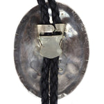 John Lucio (1919-1984) - Zuni - Multi-Stone Channel Inlay and Silver Eagle Dancer and Snake Design Bolo Tie & Belt Buckle Set c. 1960s