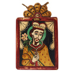 Gustavo Victor Goler - San Jose Retablo c. 1993, 4" x 2.5"