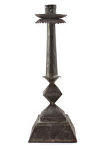 New Mexican Tin Candle Holder, 14.5" x 5" x 5.25"