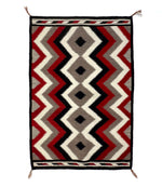 Navajo Red Mesa Rug c. 1920-30s, 73" x 49"