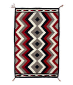 Navajo Red Mesa Rug c. 1920-30s, 73" x 49"