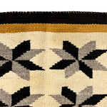 Navajo Crystal Runner with Valero Star Pictorials c. 1940s, 66" x 32"