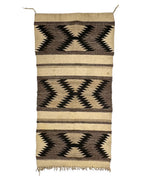 Navajo Crystal Gallup Throw c. 1900, 32" x 18.5"