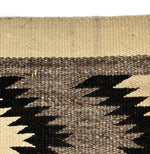 Navajo Crystal Gallup Throw c. 1900, 32" x 18.5"