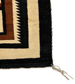 Navajo Two Grey Hills Rug c. 1930s, 72.5" x 47.5"