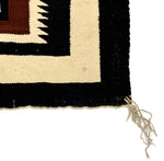 Navajo Two Grey Hills Rug c. 1930s, 72.5" x 47.5"