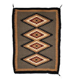 Navajo Red Mesa Rug c. 1940s, 39.5" x 28.5"