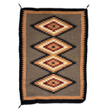 Navajo Red Mesa Rug c. 1940s, 39.5" x 28.5"