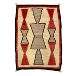 Navajo Crystal Rug c. 1920-30s, 54" x 37.5"