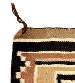 Navajo Two Grey Hills Rug c. 1940s, 56.5" x 34"