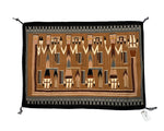 Mary Jumbo - Navajo Yei Pictorial Rug c. 1960s, 36" x 51"
