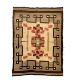 Navajo Crystal Rug c. 1915-20s, 53" x 38.5"